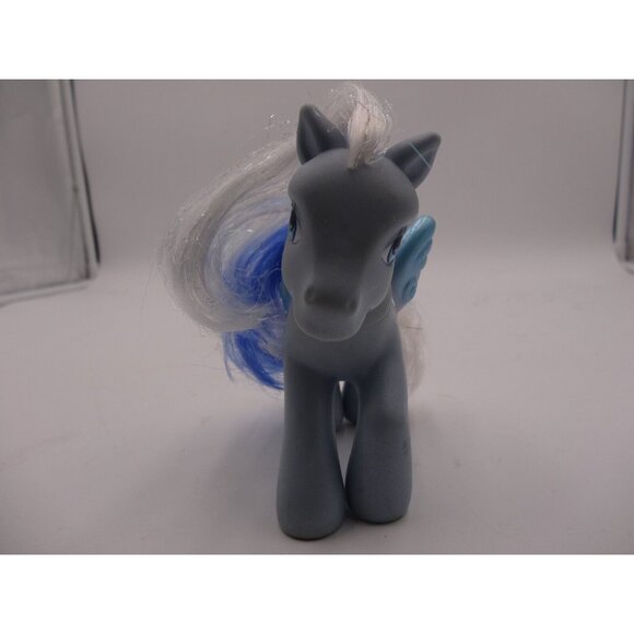 My Little Pony G3 MLP Silver Glow Pegasus Crystal Princess Wings 2005 VTG - Picture 9 of 9
